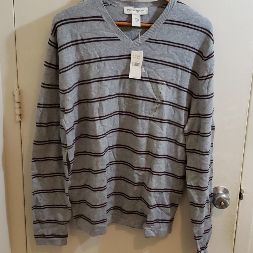 Mens Banana Republic sweater NWT